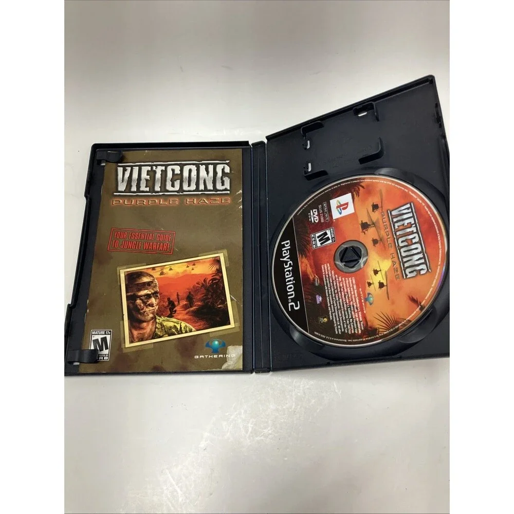 Vietcong Purple Haze (PlayStation 2 PS2) CIB, Complete, and tested.